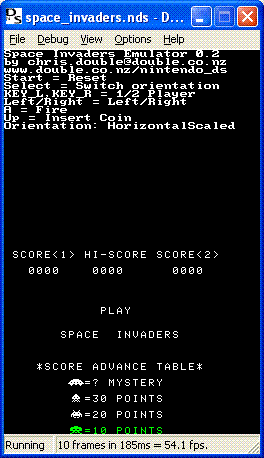 Space Invaders
Screenshot